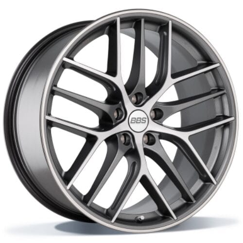 BBS CC-R graphite diamondcut 8X20 5×112 ET: 27 NB: 82