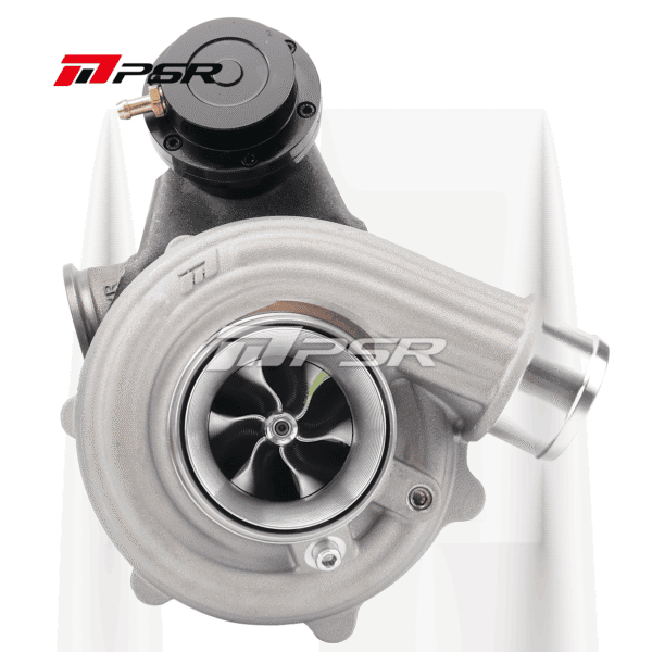 PSR 5449A With PTG Style Compressor Wheel Dual Ball Bearing Turbocharger HP Rating 660 - .72A/R DUAL V-BAND IWG, T51R Mod