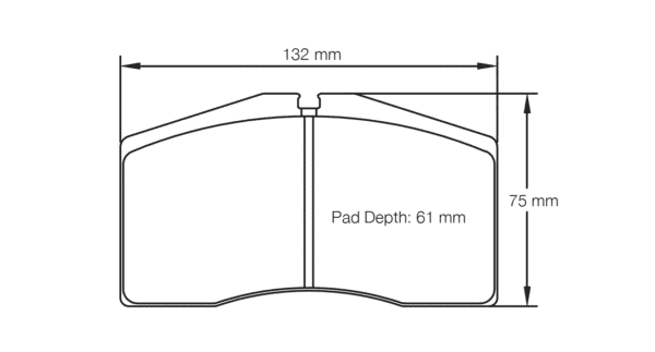 E184229010 - Pagid RSL 29 Brake Pads; Front - Image 2