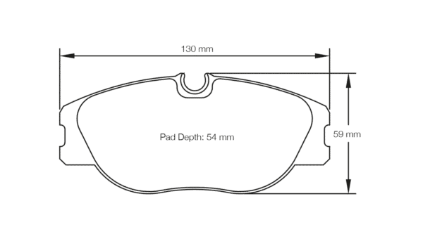 E170229010 - Pagid RSL 29 Brake Pads; Front - Image 2