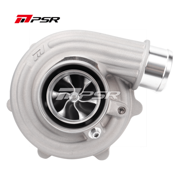 PSR 5855A Curved Point Milled Compressor Wheel Dual Ball Bearing Turbocharger HP Rating 770 - 1.01A/R Dual Vband