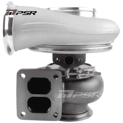 PSR 464 Journal Bearing Billet Compressor Wheel Turbocharger – T4 Divided 1.25A/R