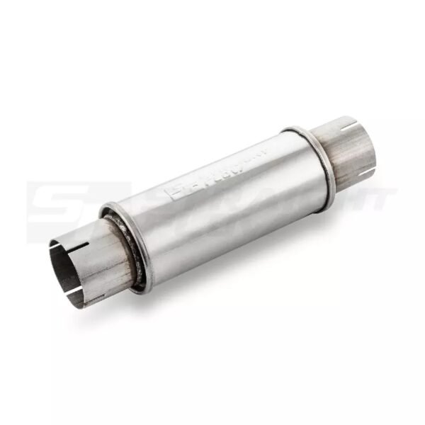 Muffler  Round 100mm L-245mm D-76 SS