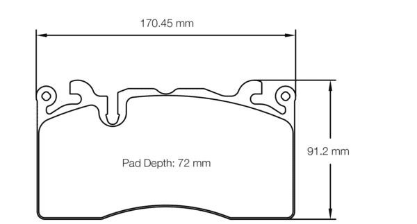 S8283R29001 - Pagid RSL 29 Brake Pads; Front - Image 2