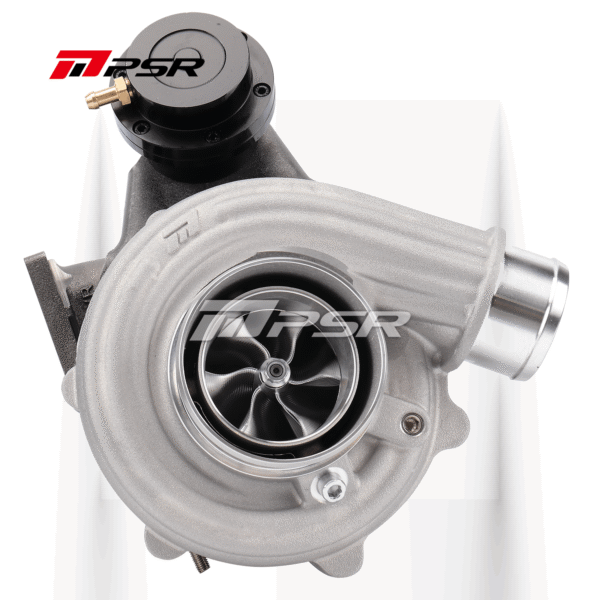 PSR 5449A With PTG Style Compressor Wheel Dual Ball Bearing Turbocharger HP Rating 660 - .92A/R T3 IWG(+Vband to T3 Adapter)