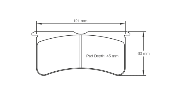 E255529010 - Pagid RSL 29 Brake Pads; Front - Image 2