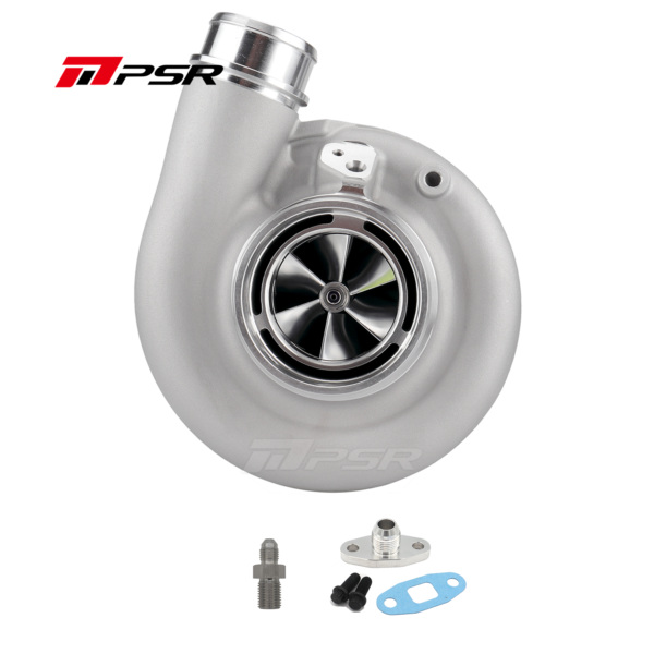 PULSAR Billet 363D 366D 369D DUAL CERAMIC BALL BEARING Turbo with 90¡ã Elbow Outlet Compressor - Without Turbine Housing