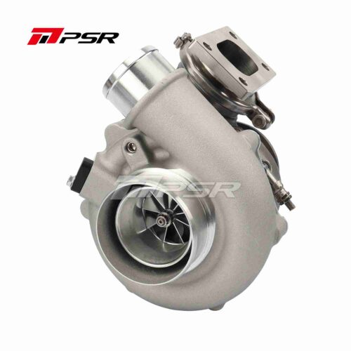 PSR Reverse Rotation 6255G Dual Ball Bearing Turbocharger HP Rating 900 – Dual Vband 1.01A/R+An adapter Vband to T25