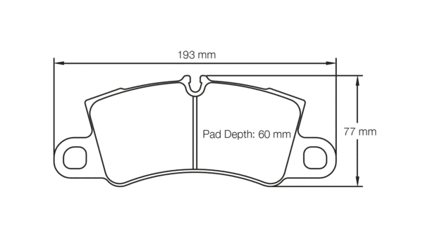 S4581L01001 - Pagid RSL 1 Brake Pads; Rear - Image 2