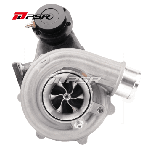 PSR 5455A With PTG Style Compressor Wheel Dual Ball Bearing Turbocharger HP Rating 660 – 0.49A/R T3 Inlet IWG(+Vband to T3 Adapter)