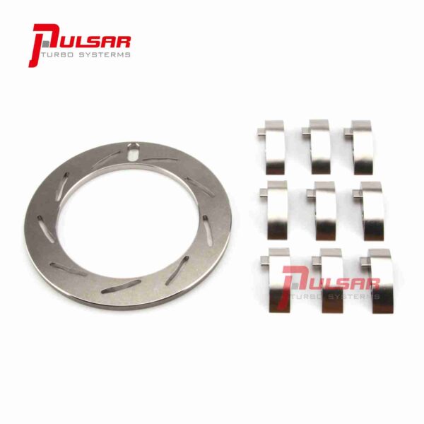 03-04 Ford 6.0L Powerstroke Turbo Billet Compressor Wheel+Rebuild Kit 13.2mm Vanes - Image 4