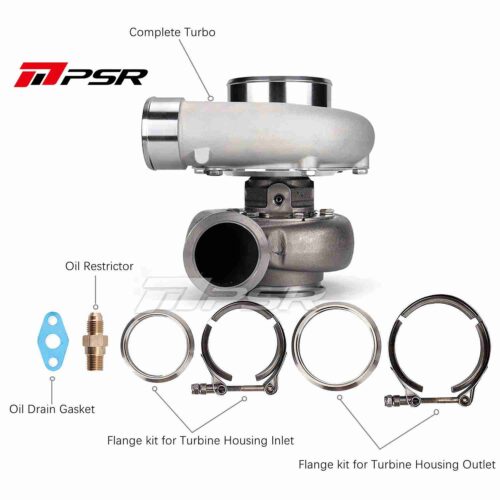 PSR3576 Gen2 Dual Ball Bearing Turbocharger – .82 STAINLESS STEEL DUAL V-BAND