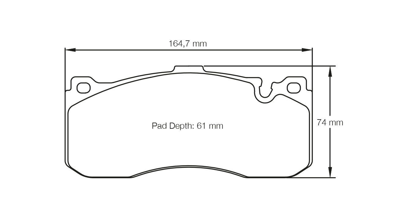 S8084L01001 - Pagid RSL 1 Brake Pads; Front - Image 2