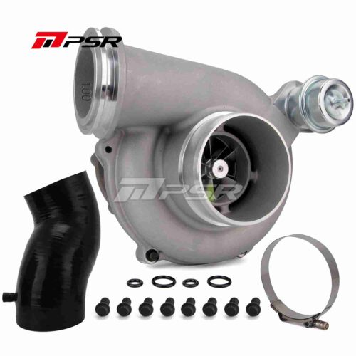 PULSAR 99.5-03 7.3 Powerstroke Upgrade PTX38R Dual Ball Bearing Turbo – .84 A/R Fast Spool Housing