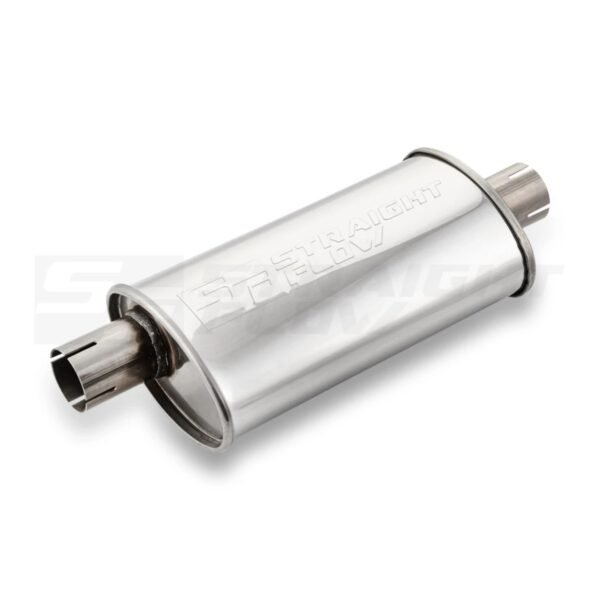 Muffler Oval C/O 100/165mm L-320mm D-51 SS - Image 7
