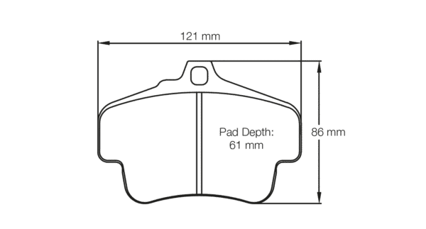 S2405T03001 - Pagid RST 3 Brake Pads; Front/Rear - Image 2