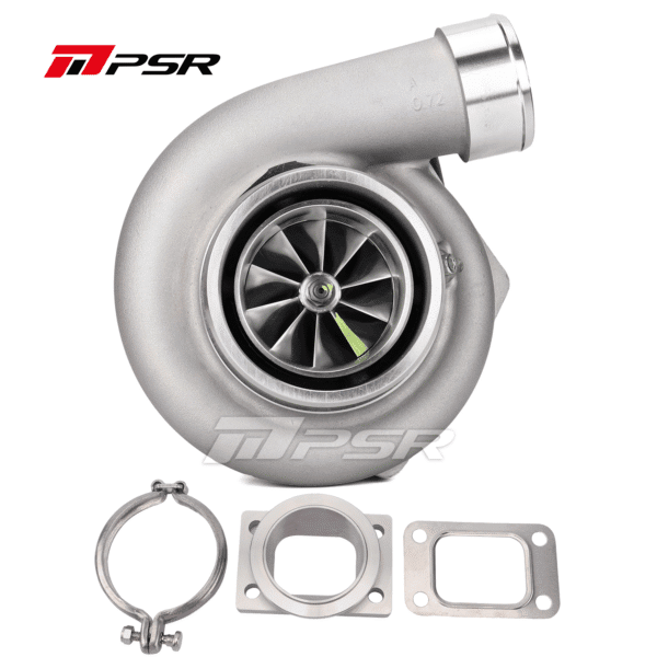 PSR3576 Gen2 Dual Ball Bearing Turbocharger - 1.03 STAINLESS STEEL DUAL V-BAND+T3 Adapter