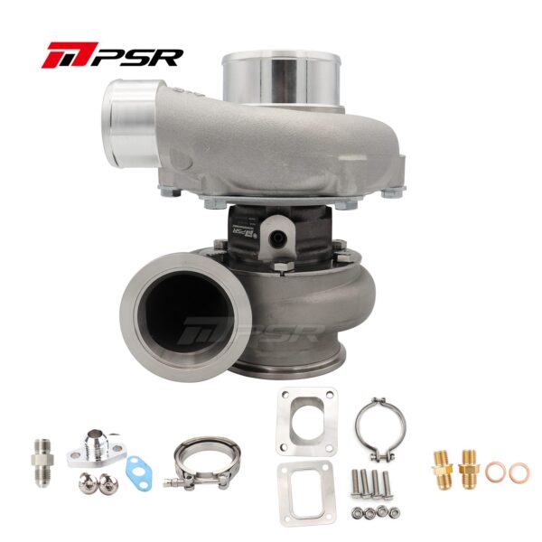 PSR3067 Gen2 Dual Ball Bearing Turbocharger - .82 STAINLESS STEEL DUAL V-BAND+T4 Adapter
