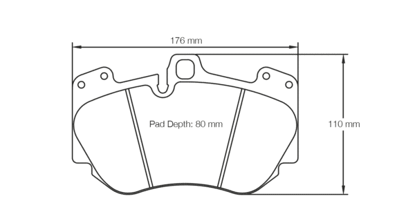 S4907R29001 - Pagid RSL 29 Brake Pads; Front - Image 2