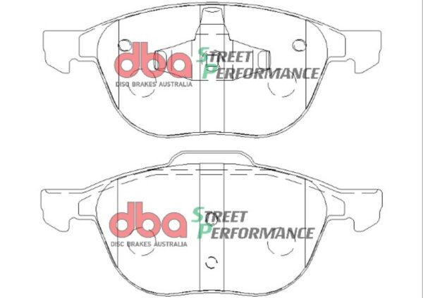 DB1679SP - DBA Street Performance Brake Pads; Front - Image 3