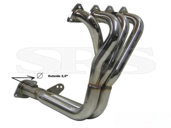 4-2-1 Header 2.5 Stainless Steel (Honda B16A1-Engines)