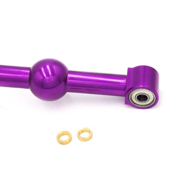 US-Racing Double Bend Short Shifter Aluminum Purple (Civic/CRX 87-01/Del Sol/Integra) - Image 2