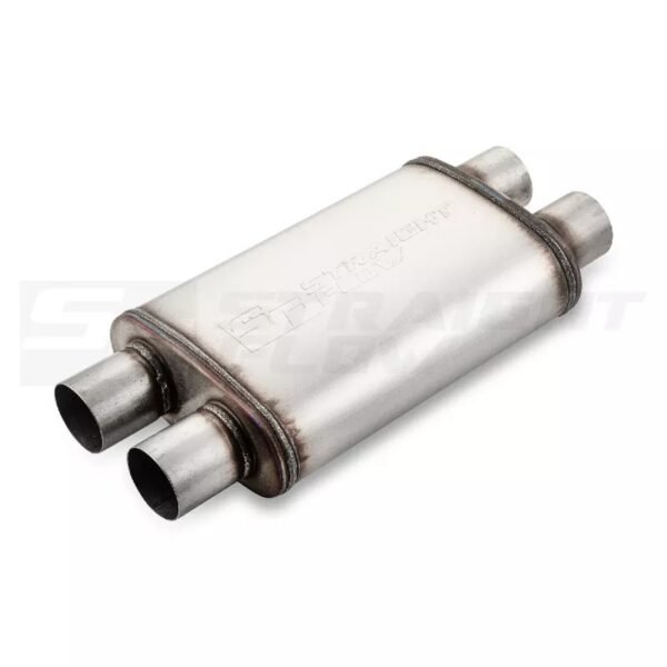 Muffler D-60 2in2out 4x9 14inch