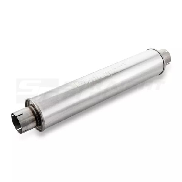 Muffler  Round 125mm L-625mm D-76 SS
