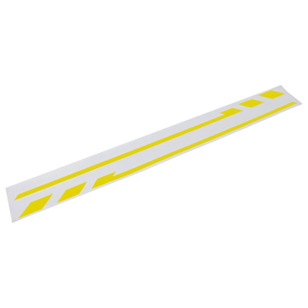 PIN-Striping mirror cap design yellow - Image 2