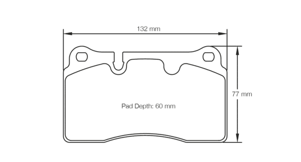 S4943C01001 - Pagid RSC 1 Brake Pads; Rear - Image 2