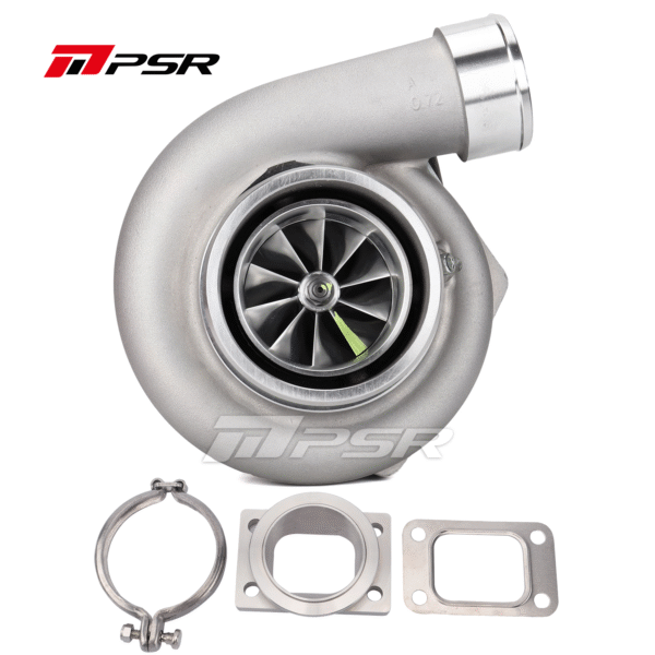 PSR3584 GEN2 Dual Ball Bearing Turbocharger - .64 STAINLESS STEEL DUAL V-BAND+T3 Adapter