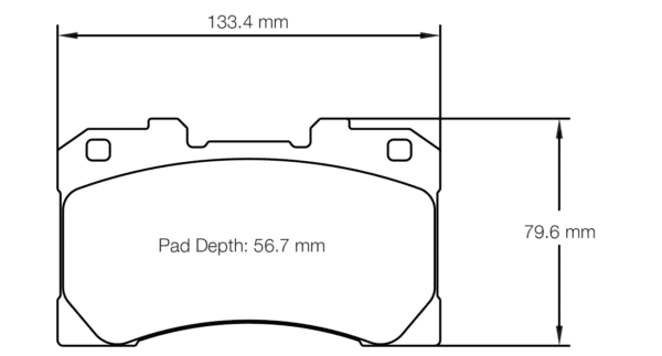 S8299R29001 - Pagid RSL 29 Brake Pads; Front - Image 2