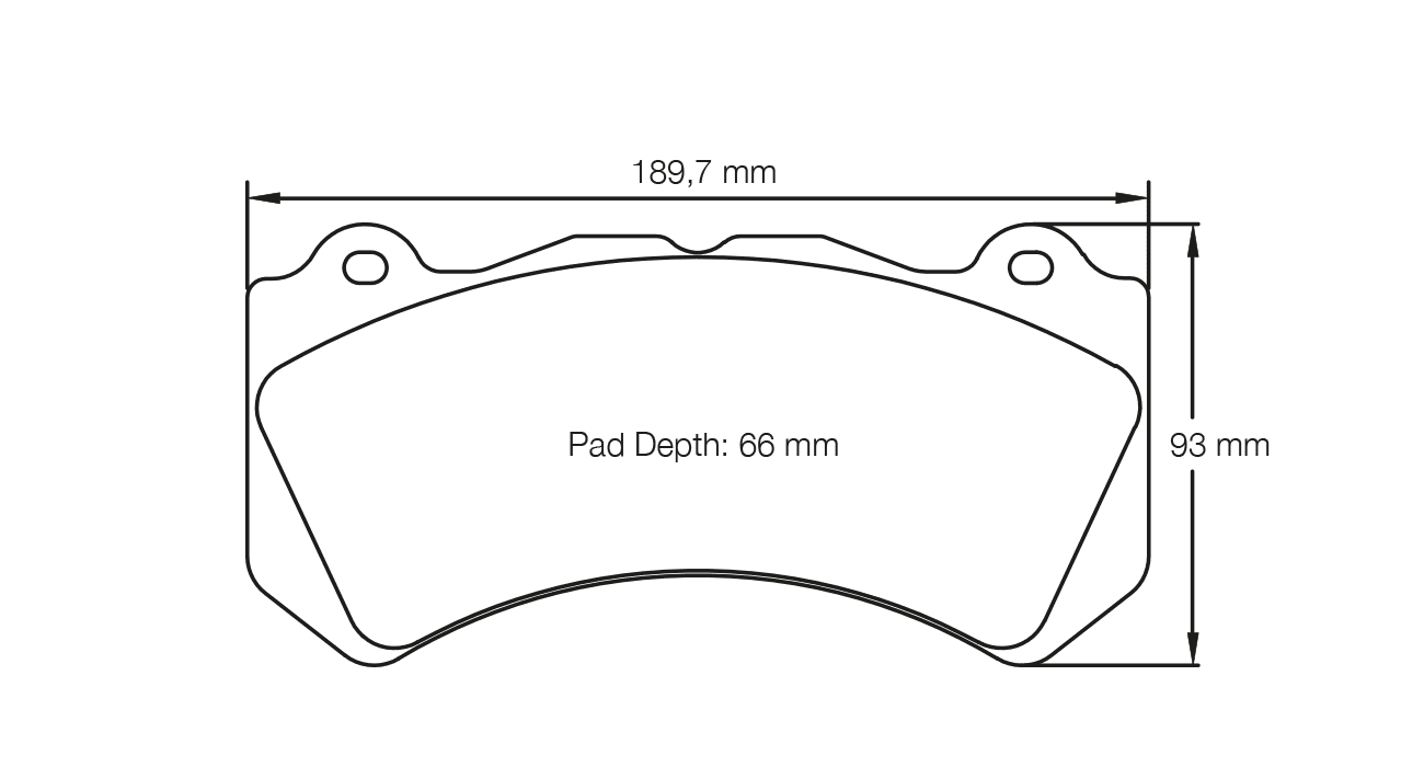 S8081C01001 - Pagid RSC 1 Brake Pads; Front - Image 2