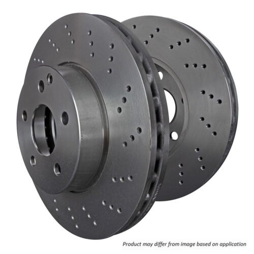 D1668D – EBC Drilled Standard Brake Discs; Rear