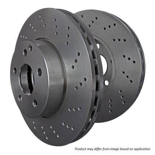 D1424D – EBC Drilled Standard Brake Discs; Front