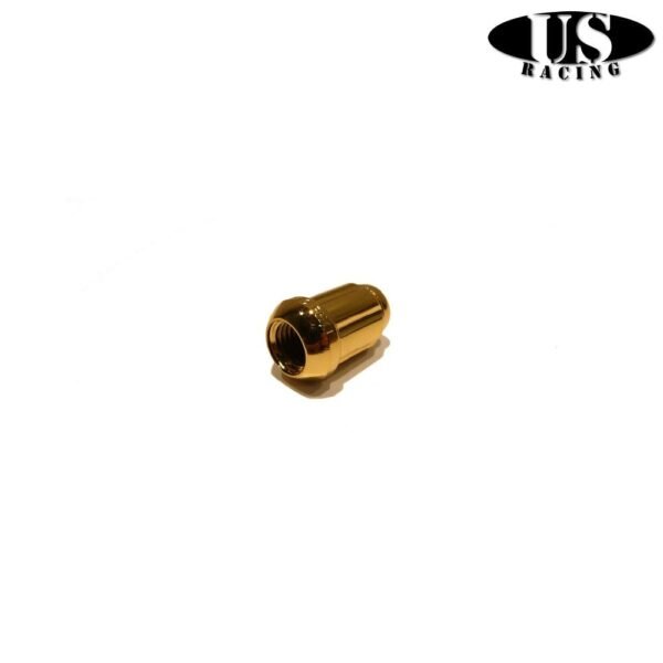 US-Racing OEM Tuner Nut Round Conical Type M12x1.50 Gold (Universal) - Image 3
