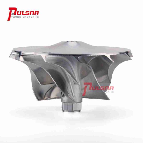 05-07 Ford 6.0L Powerstroke Turbo Billet Compressor Wheel + Rebuild Kit - Image 4
