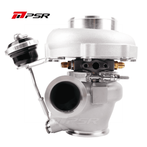 PSR Forward Rotation 5855G Dual Ball Bearing Turbocharger HP Rating 770 – .72A/R S.S. DUAL V-BAND IWG, T51R Mod