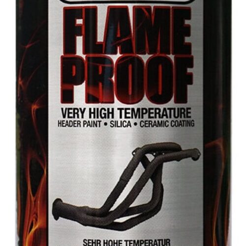 Flameproof Flat black
