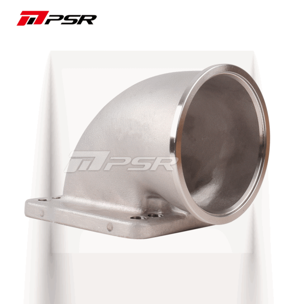 PSR 90 Degree Elbow Adapter T3/T4 3'' Vband Stainless Steel - Image 5