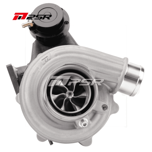 PSR 5449A With PTG Style Compressor Wheel Dual Ball Bearing Turbocharger HP Rating 660 – .92A/R T25 IWG(+Vband to T25 Adapter)