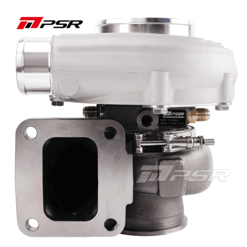 PSR 5855A Curved Point Milled Compressor Wheel Dual Ball Bearing Turbocharger HP Rating 770 – 1.01A/R T4 W/O IWG(+Vband to T4 Adapter)