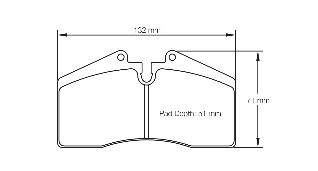 E120429010 - Pagid RSL 29 Brake Pads; Front/Rear - Image 2