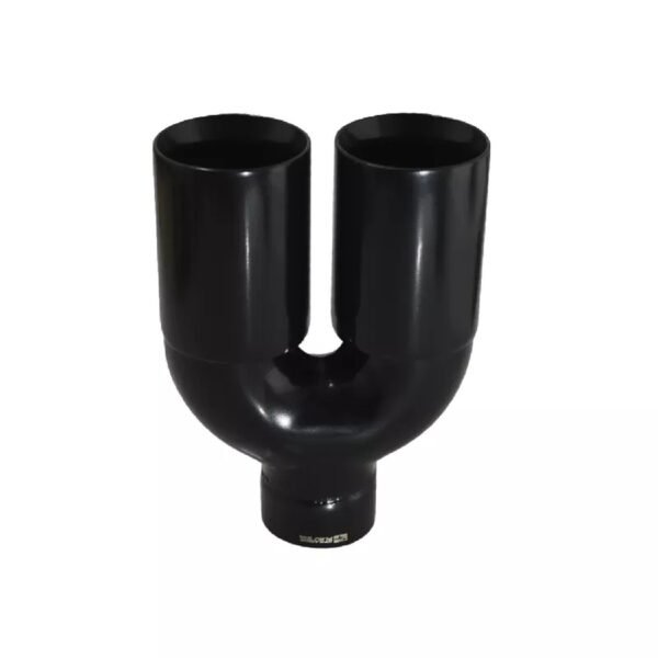 Black exhaust tips straight cut D-76mm - Image 3