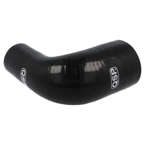Silicone hose – 90° reducer bend – 41-35 mm – Black
