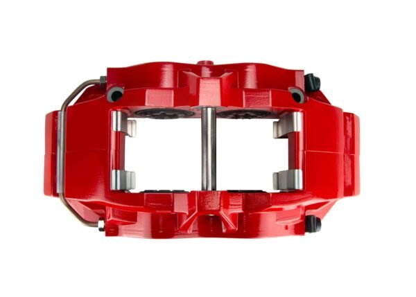 BC4102RED-L - EBC Apollo-4 Brake Caliper; Red - Trailing Left - Image 4