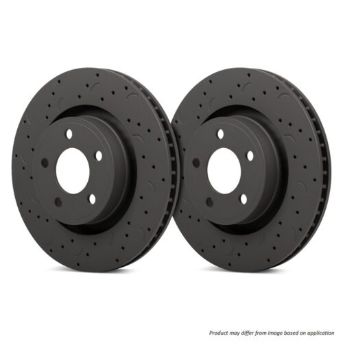 HTC4967 – Hawk Talon Slotted & Drilled Brake Discs; Front