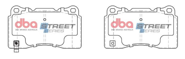 DB1678SS - DBA Street Series Brake Pads; Front - Image 3