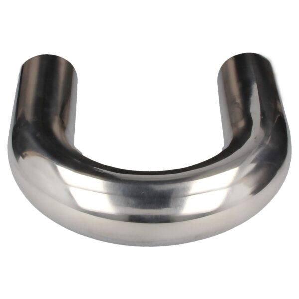 Aluminum 180° Bend - 76 mm - Silver