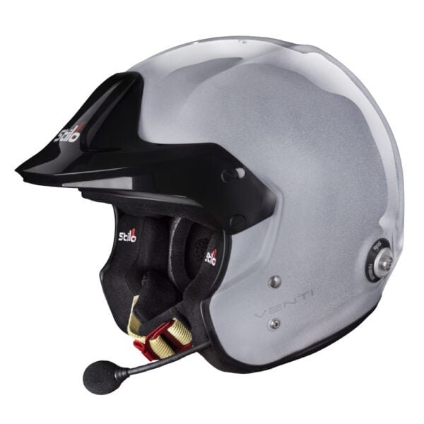 Stilo Venti Trophy Rally - Hans - Rally Helmet - Grey - Size 54